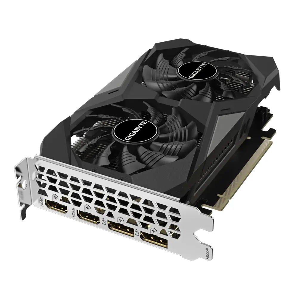 Gigabyte Nvidia Graphic Card RTX 3050 6GB DDR6 WINDFORCE OC Single Fan view 4